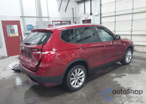 2014 BMW X3 xDrive28I from USA, damaged, VIN 5UXWX9C54E0D23865